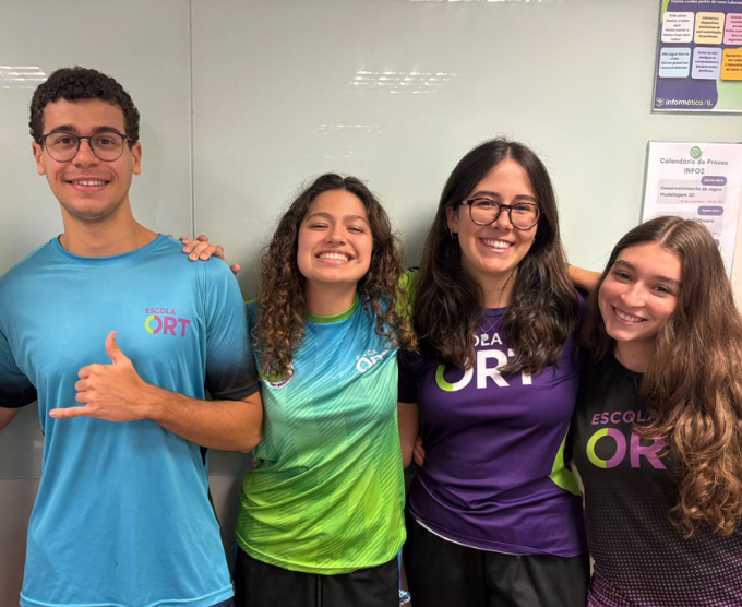 Escola ORT Brazil SH YEP final winners